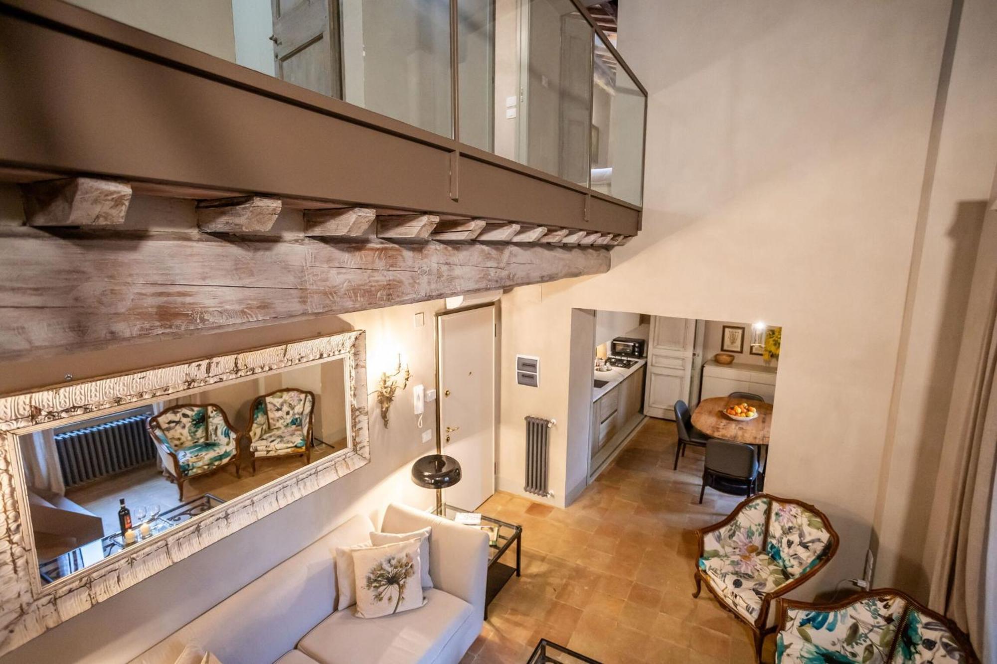 Stylish Apartment In The Historic Center Of Cortona Esterno foto