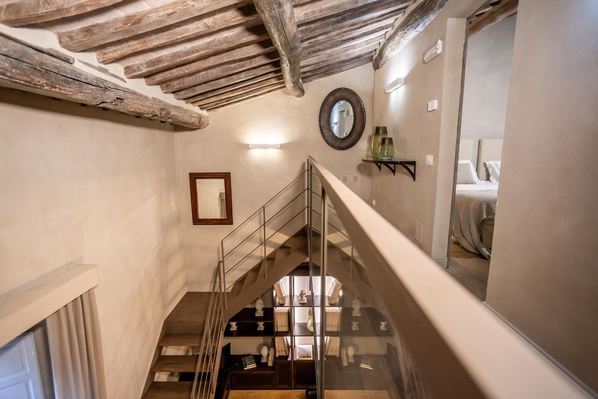 Stylish Apartment In The Historic Center Of Cortona Esterno foto