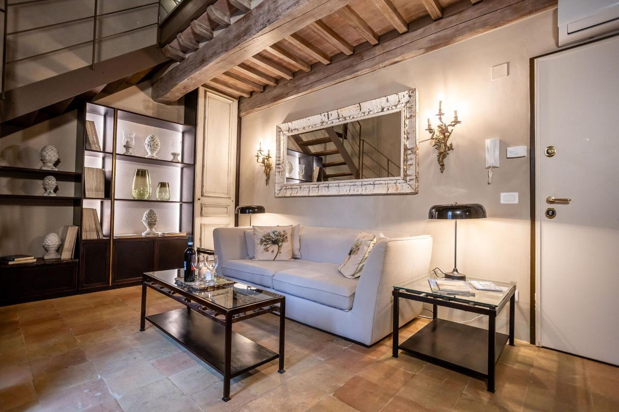 Stylish Apartment In The Historic Center Of Cortona Esterno foto