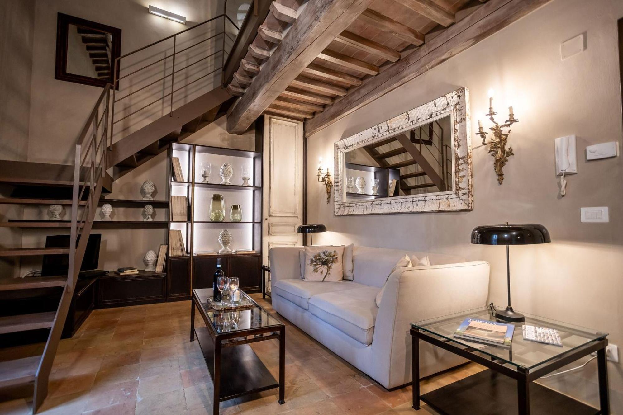 Stylish Apartment In The Historic Center Of Cortona Esterno foto